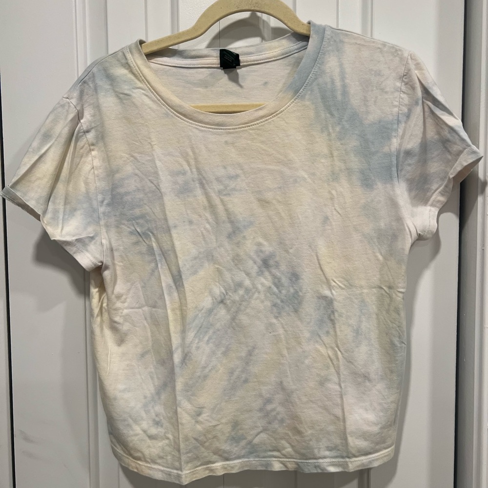 Home made tie dye crop top